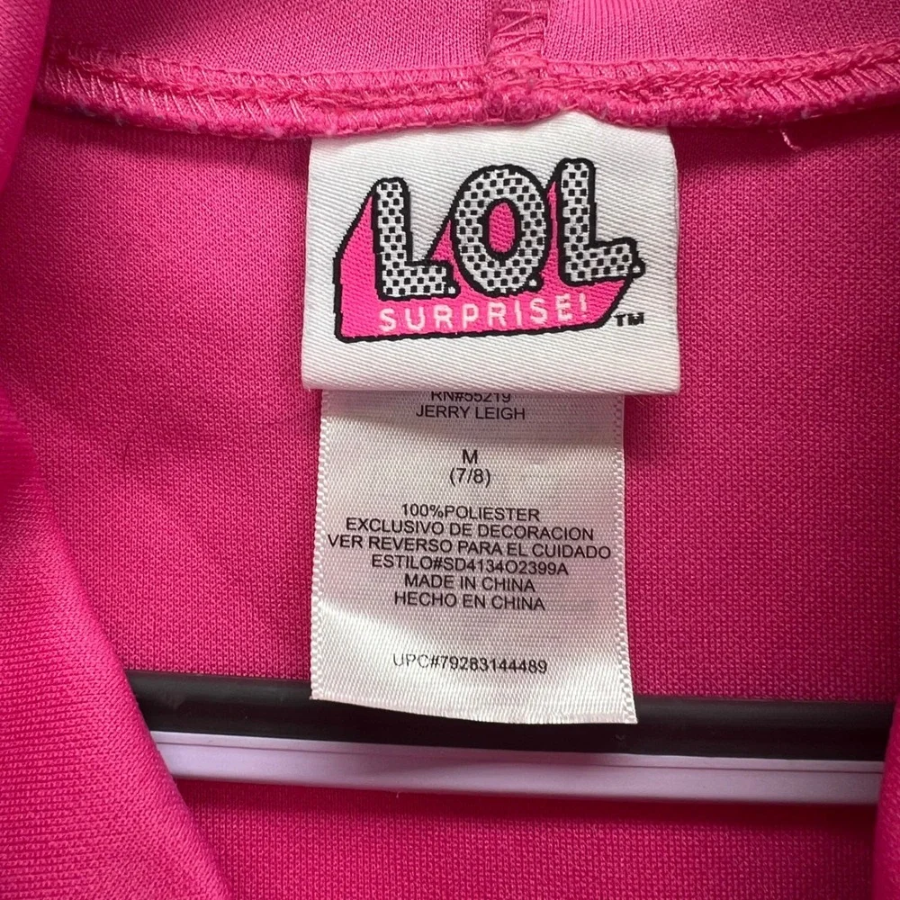 LOL Surprise DIVA Girls Short Sleeve Hooded Cosplay Dress‎ Med 7/8 L.O.L.